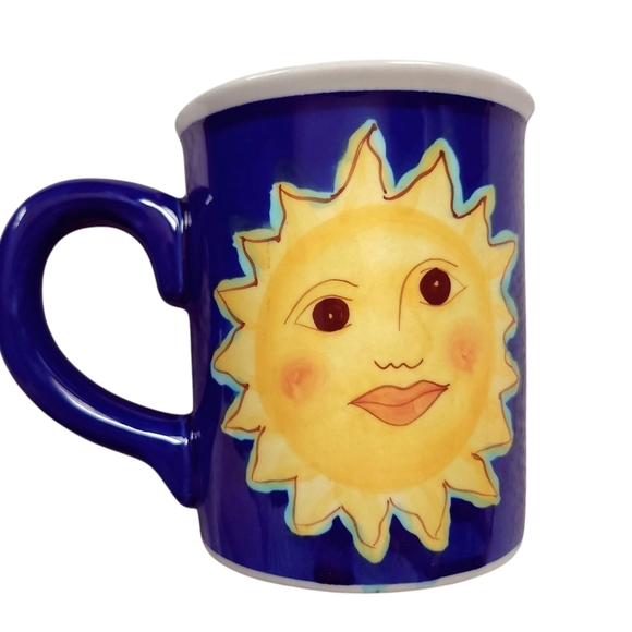 2000s Starbucks Sun celestial Coffee Mug - Picture 1 of 8